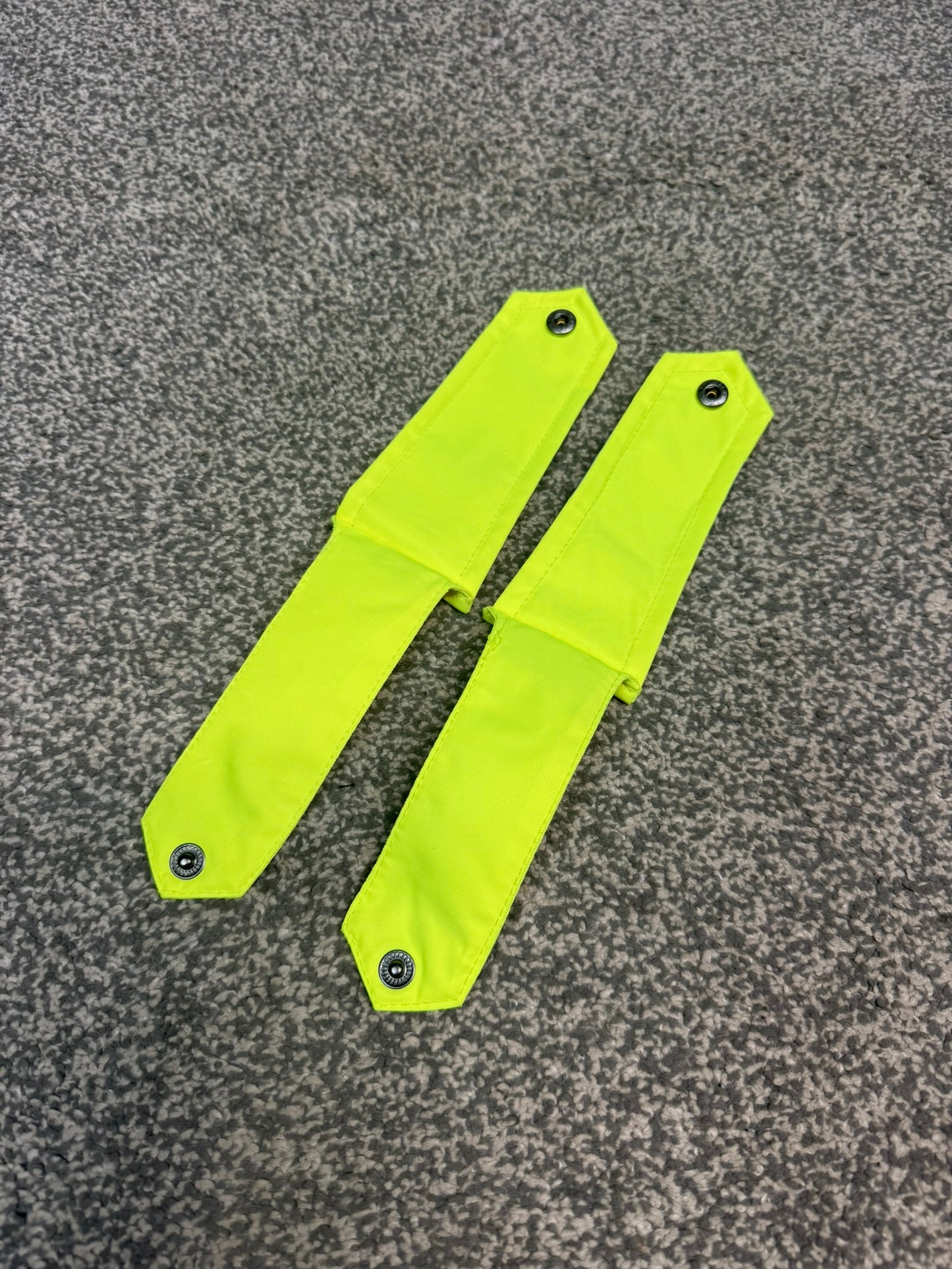 Ex Police Hi-Vis Shoulder Epaulettes PAIR Prison Film Security Uniform