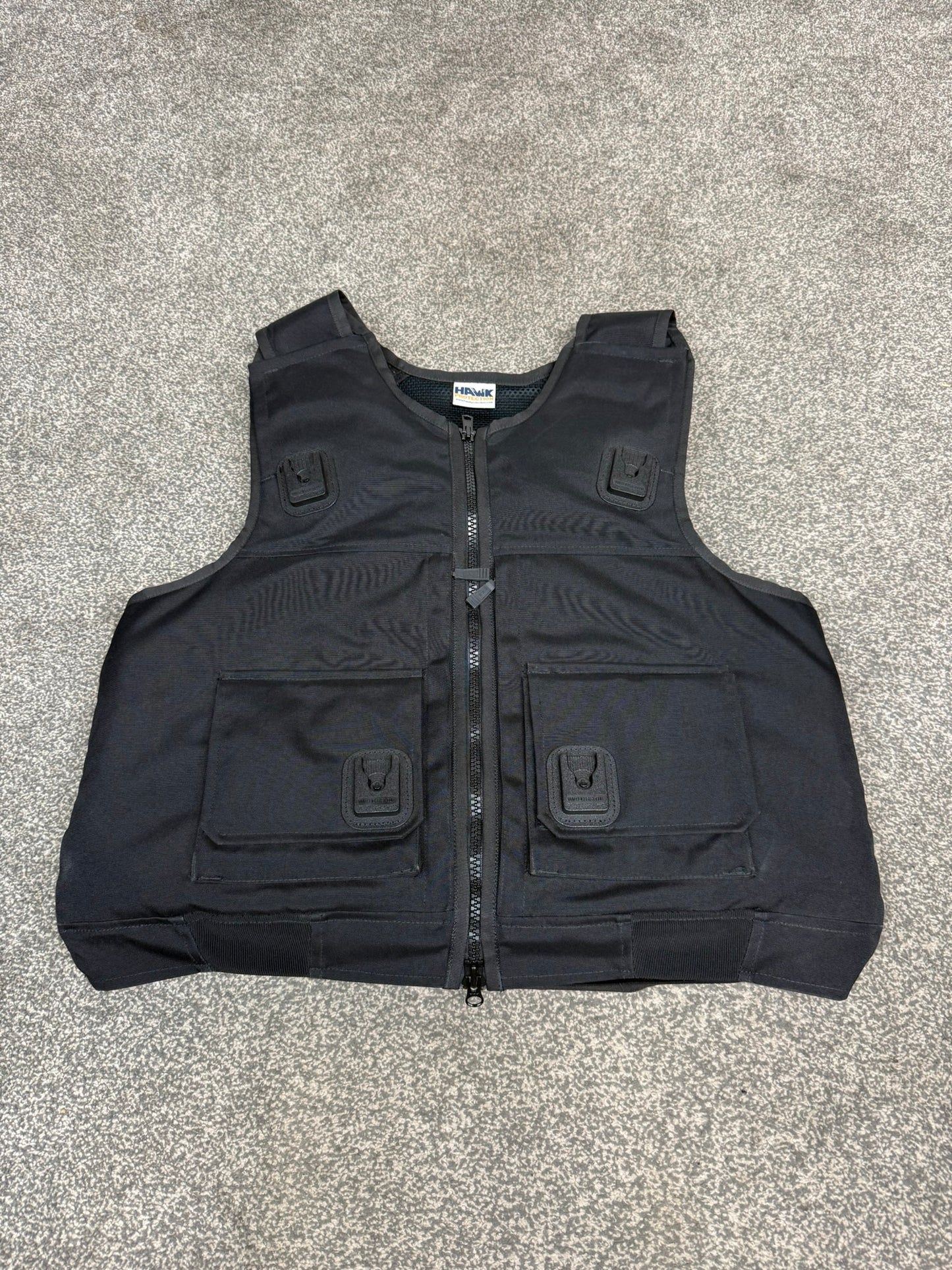 Ex Police Hawk Body Armour Stab Vest X LARGE Anti Stab & Ballistic HG1A & KR1 - VGC
