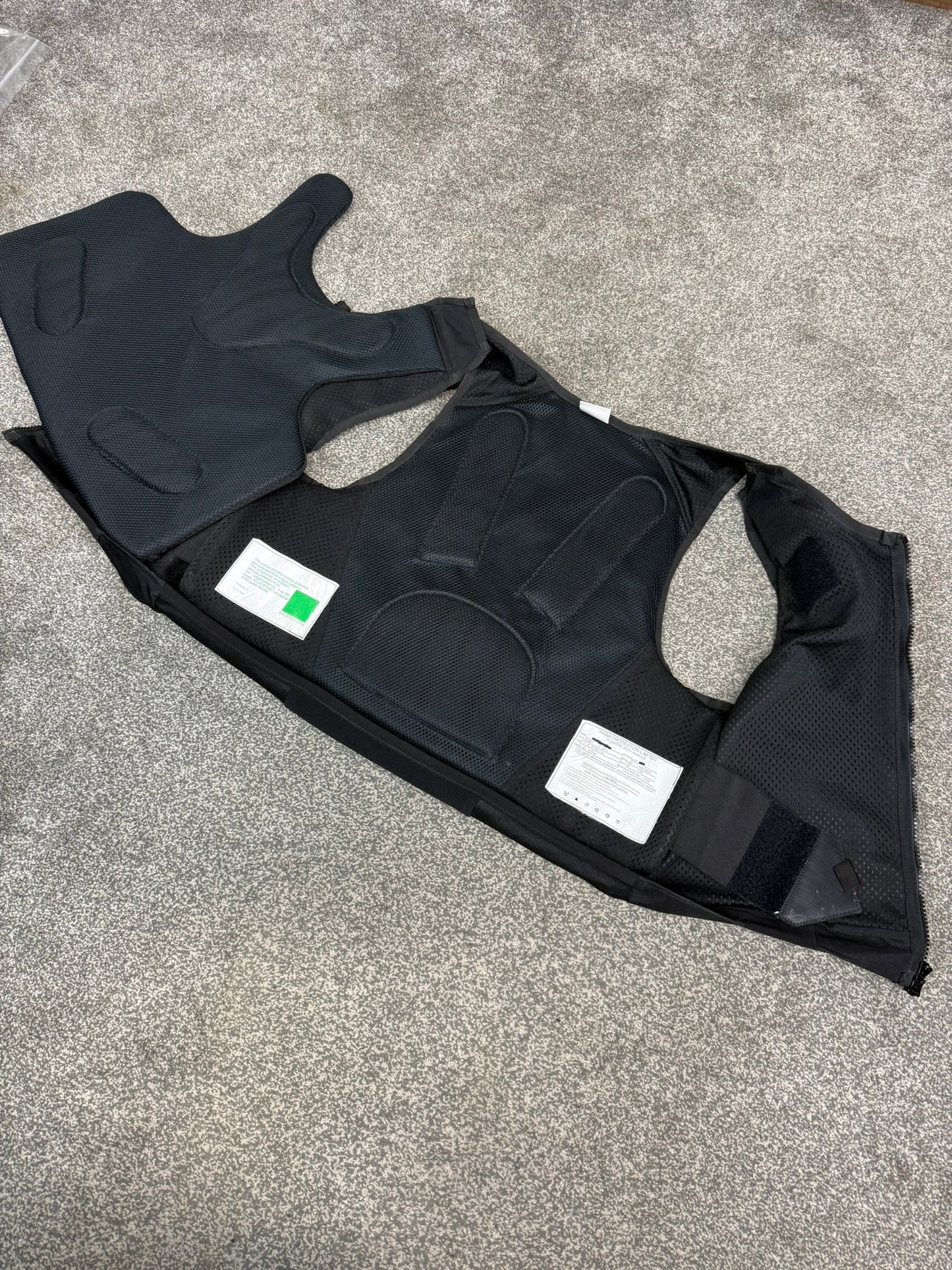 Ex Police Hawk Body Armour Stab Vest X LARGE Anti Stab & Ballistic HG1A & KR1 - VGC