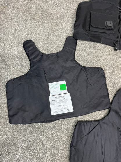 Ex Police Hawk Body Armour Stab Vest X LARGE Anti Stab & Ballistic HG1A & KR1 - VGC