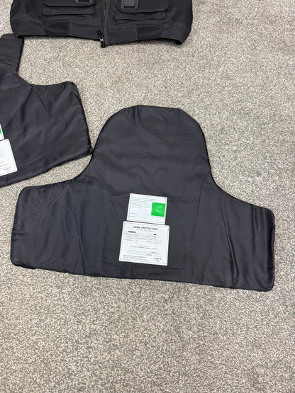 Ex Police Hawk Body Armour Stab Vest X LARGE Anti Stab & Ballistic HG1A & KR1 - VGC