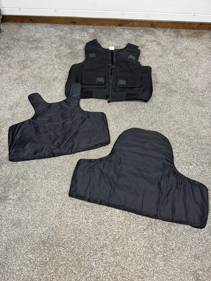 Ex Police Hawk Body Armour Stab Vest X LARGE Anti Stab & Ballistic HG1A & KR1 - VGC