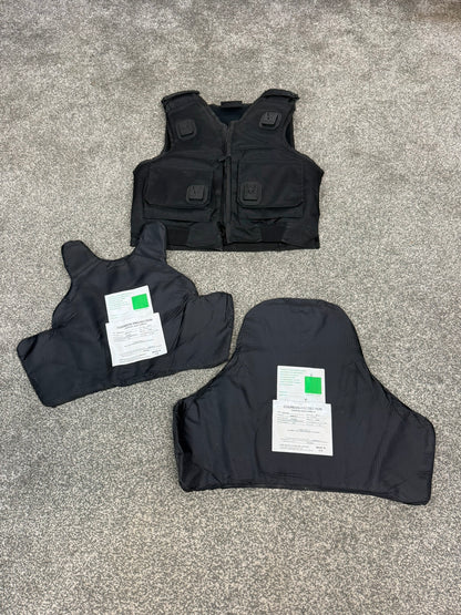 Ex Police Cooneen Body Armour Stab Vest SMALL Anti Stab & Ballistic HG1A & KR1 Security