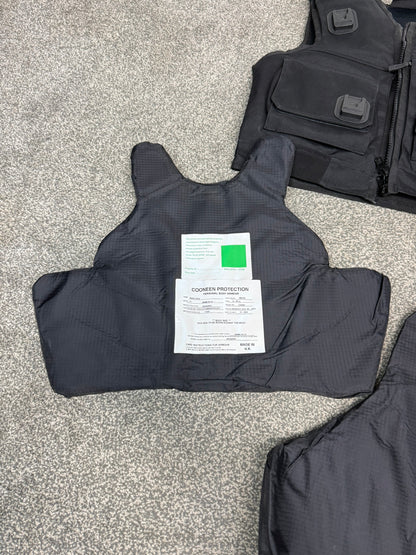 Ex Police Cooneen Body Armour Stab Vest SMALL Anti Stab & Ballistic HG1A & KR1 Security