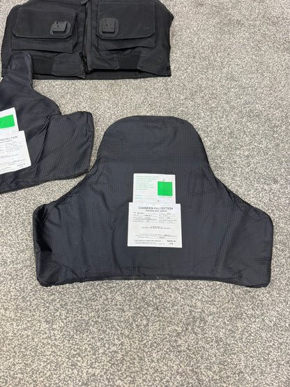 Ex Police Cooneen Body Armour Stab Vest SMALL Anti Stab & Ballistic HG1A & KR1 Security