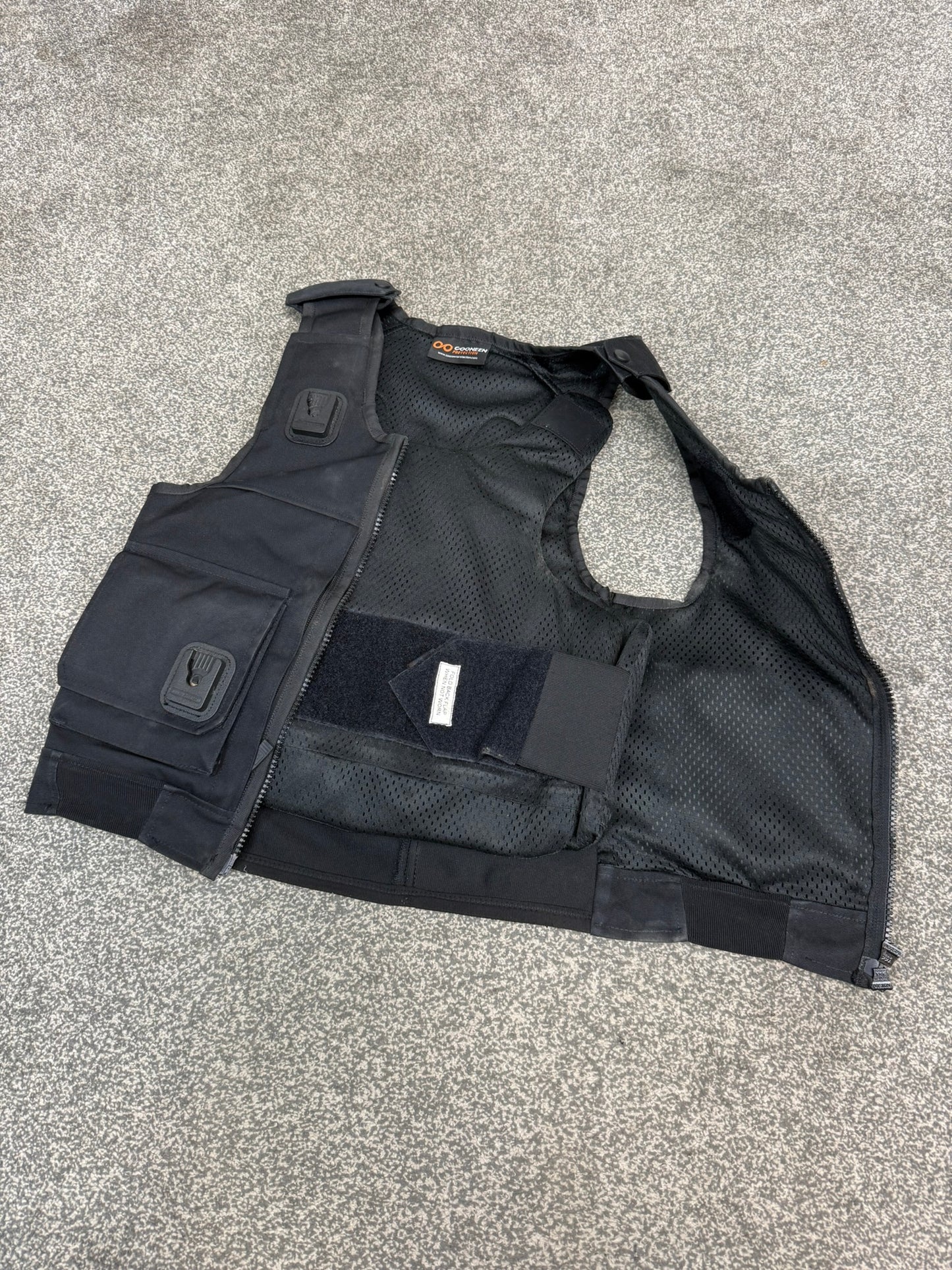 Ex Police Cooneen Body Armour Stab Vest SMALL Anti Stab & Ballistic HG1A & KR1 Security