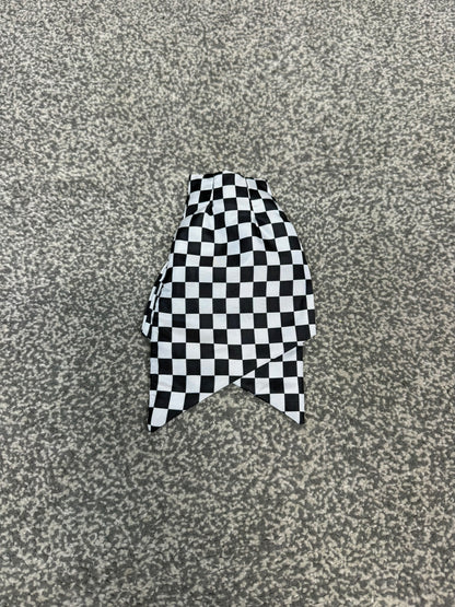 Ex Police WPC Chequered Cravat Tie Clip On Security Uniform Tie
