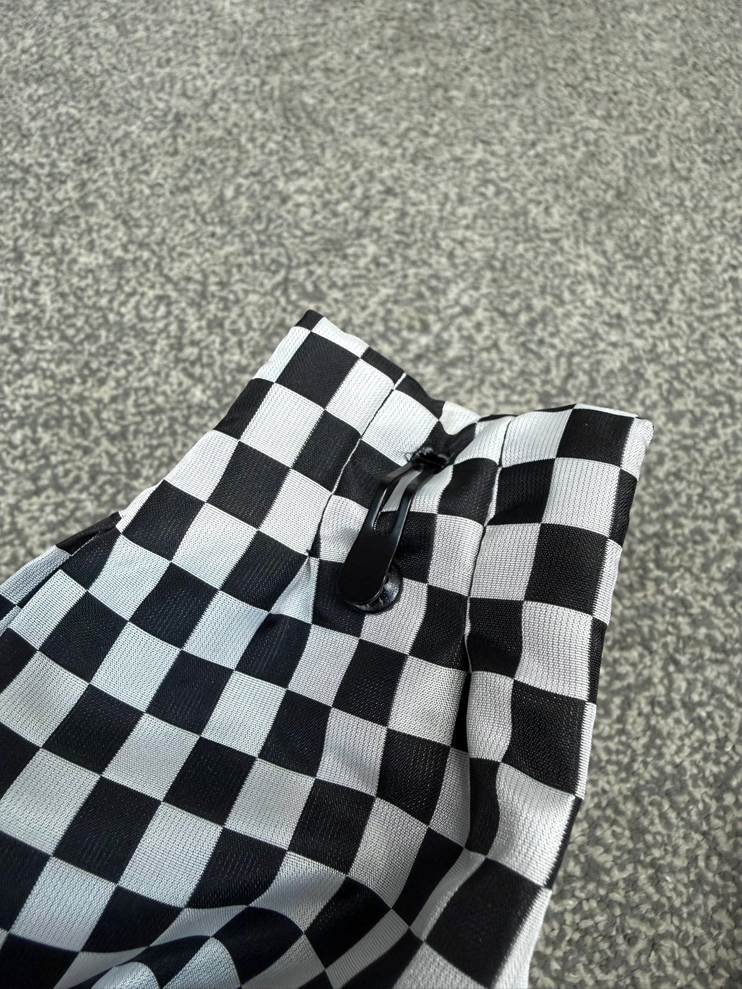 Ex Police WPC Chequered Cravat Tie Clip On Security Uniform Tie
