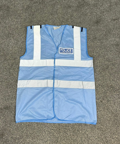 Ex Police Liaison Officer Hi-Vis Vest Collector Film TV Display