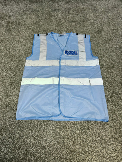 Ex Police Liaison Officer Hi-Vis Vest Collector Film TV Display