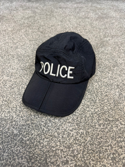 Ex Police Folding Baseball Cap ARU Hat Collector Display Film Uniform