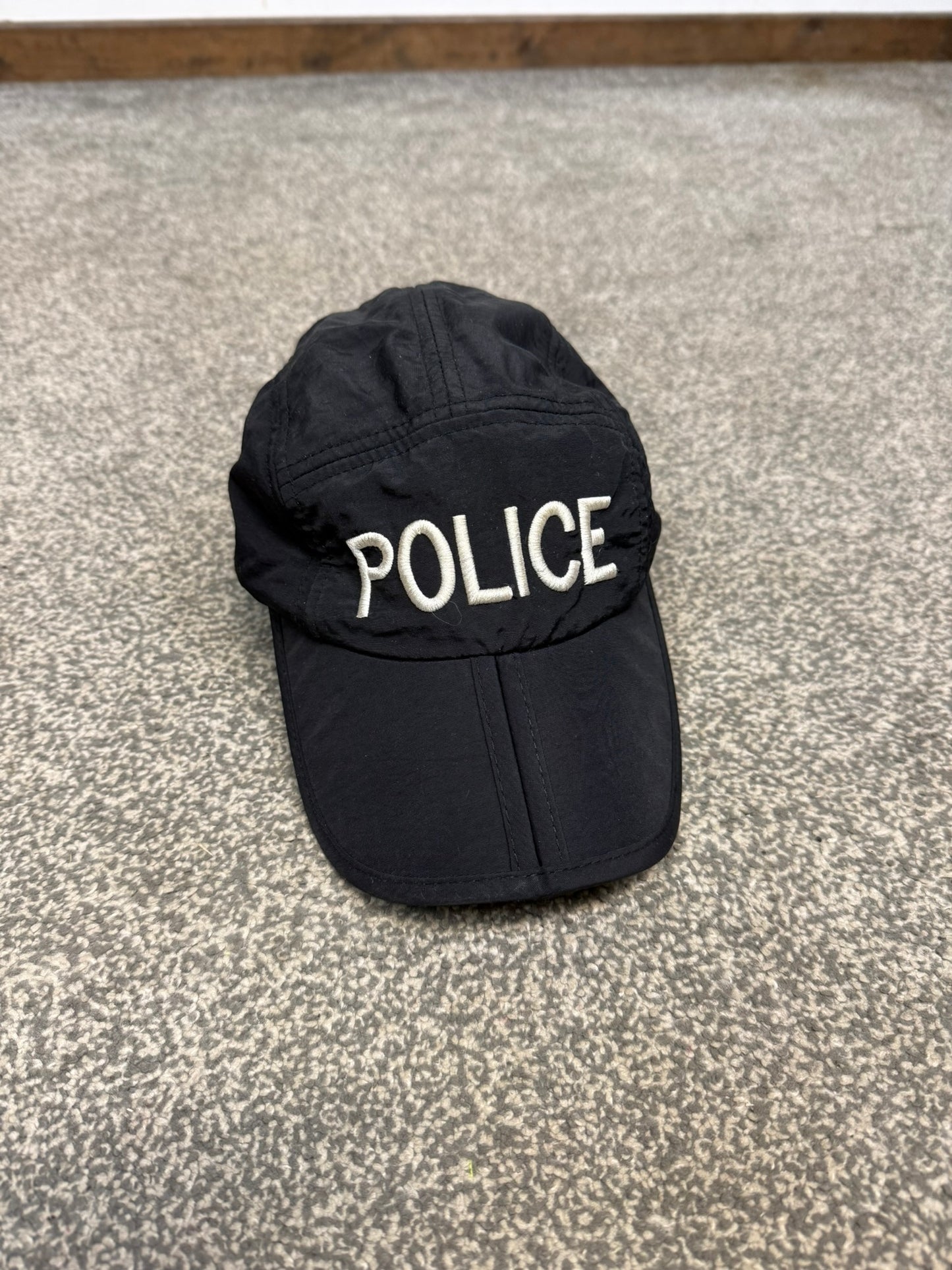 Ex Police Folding Baseball Cap ARU Hat Collector Display Film Uniform