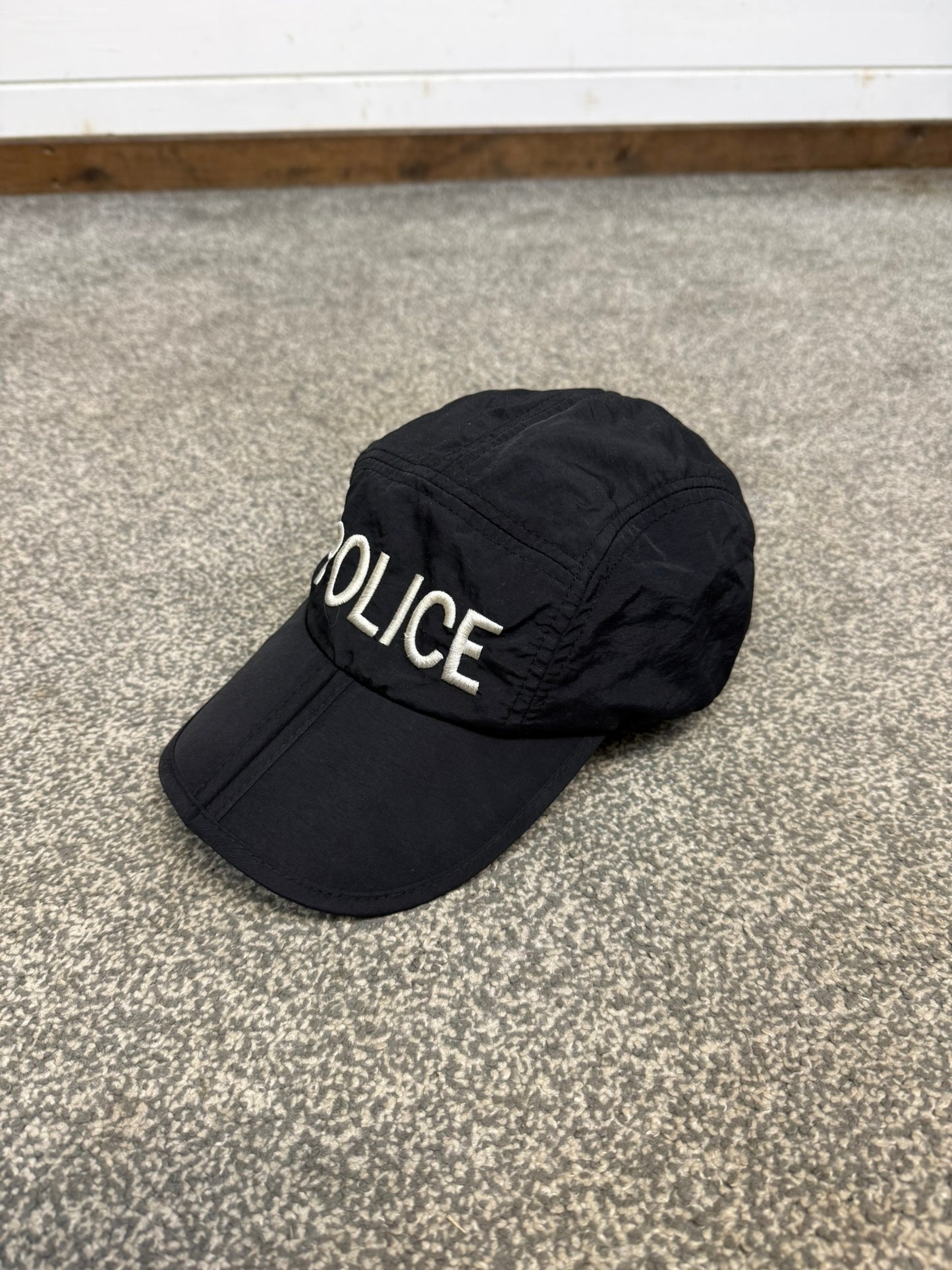 Ex Police Folding Baseball Cap ARU Hat Collector Display Film Uniform