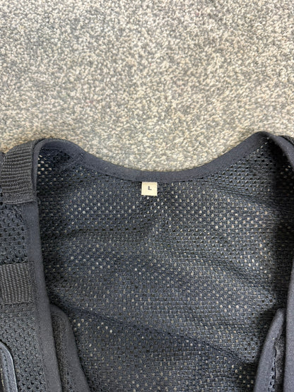 Ex Police Black Utility Tac Vest LRG Equipment Vest Security Patrol Airsoft