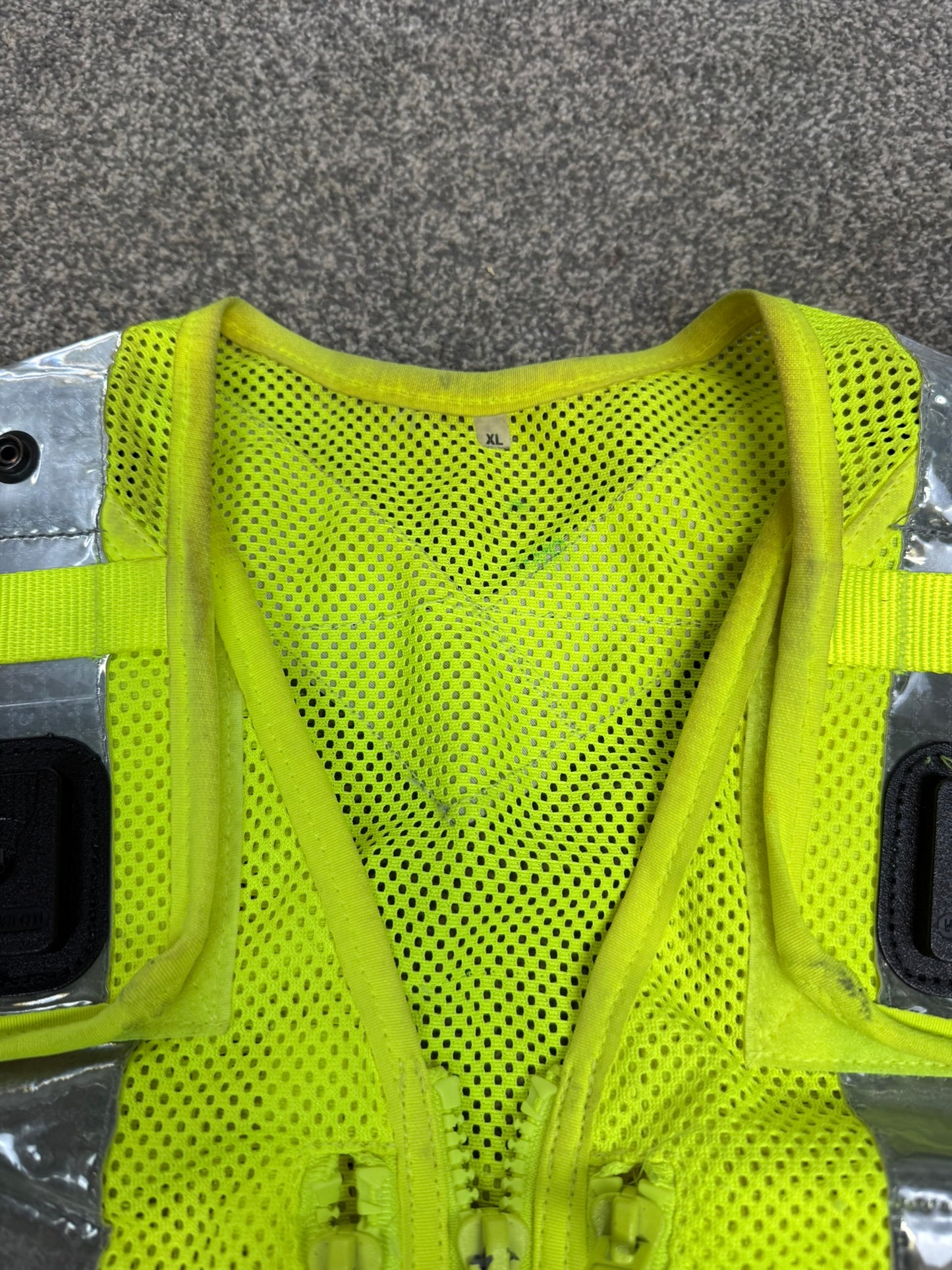 Ex Police Hi Vis Utility Tac Vest Security Patrol Equipment Vest Marshall - XL