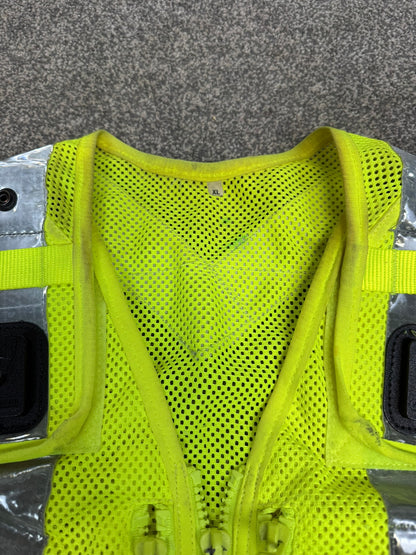 Ex Police Hi Vis Utility Tac Vest Security Patrol Equipment Vest Marshall - XL