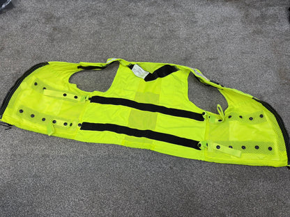 Safariland Hi-Vis MOLLE Vest & Pouches Tactical Utility Security Vest Ex Police - XL