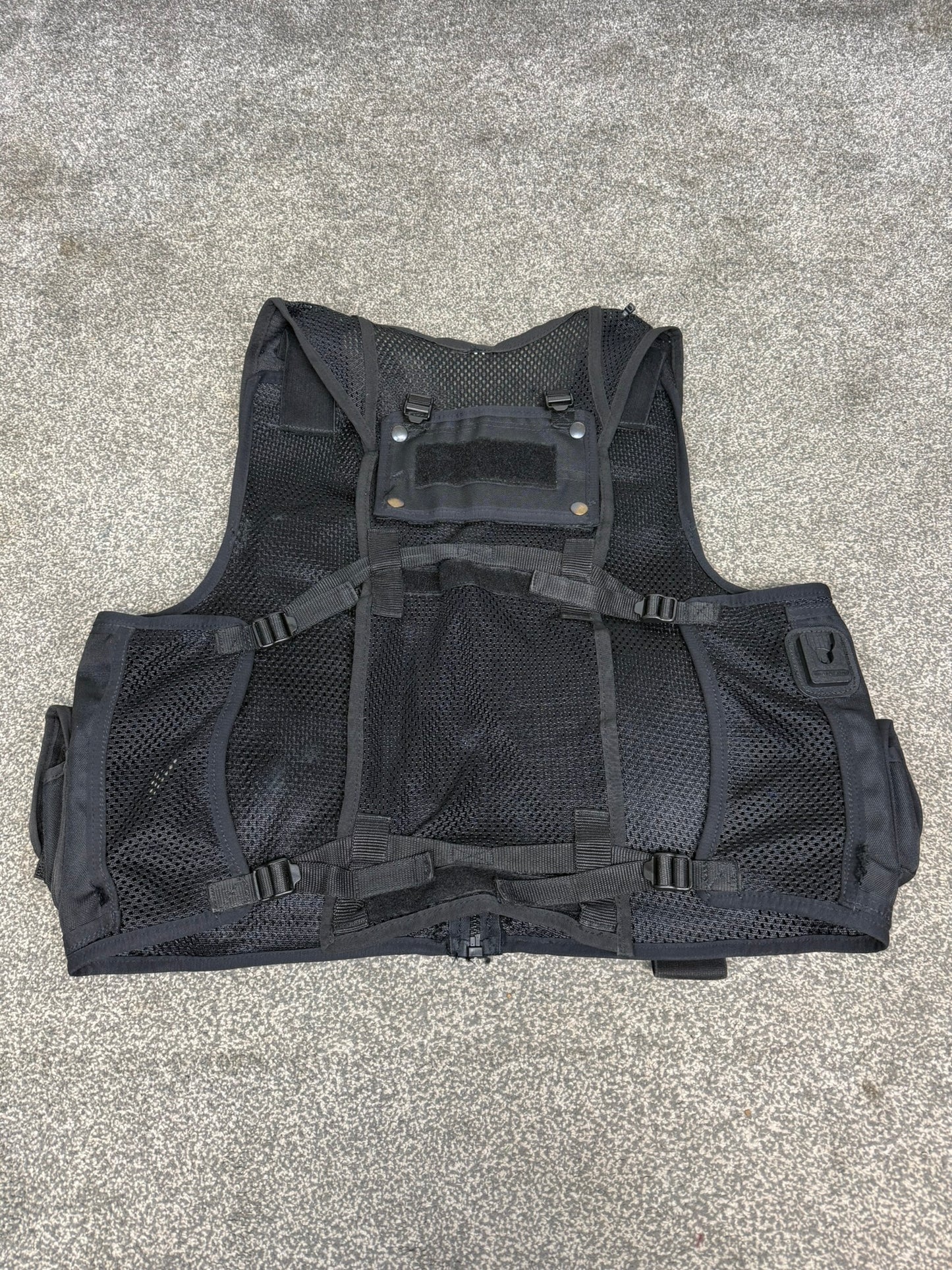 Ex Police Black Arktis Taser Vest Utility Tactical Vest XL Airsoft Security