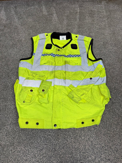 Ex Police Hi Vis Utility Vest Equipment Vest Gilet Security Patrol Recovery Model 232