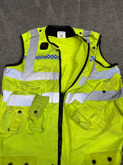 Ex Police Hi Vis Utility Vest Equipment Vest Gilet Security Patrol Recovery Model 232