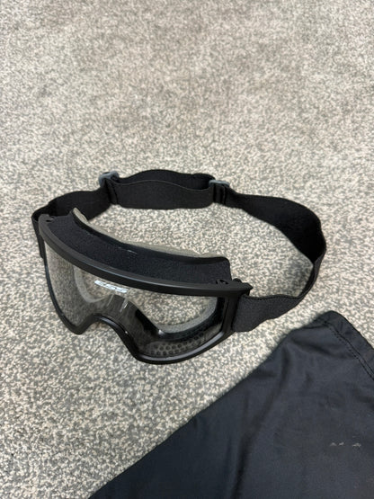Ex Police ESS Striker Tactical XT Black Goggles & Bag Paintball Airsoft