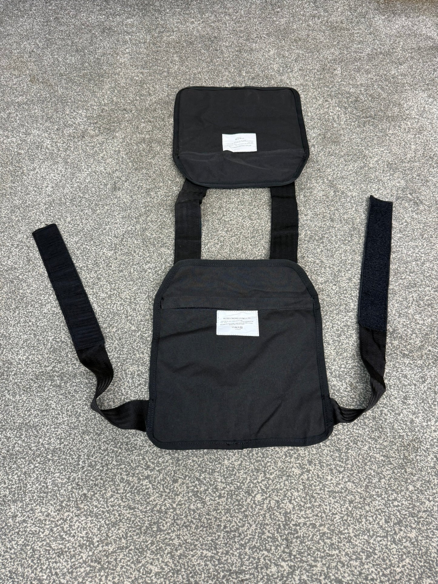 Ex Police Aegis Ballistic Body Armour Hard Plate Carrier Vest Cover