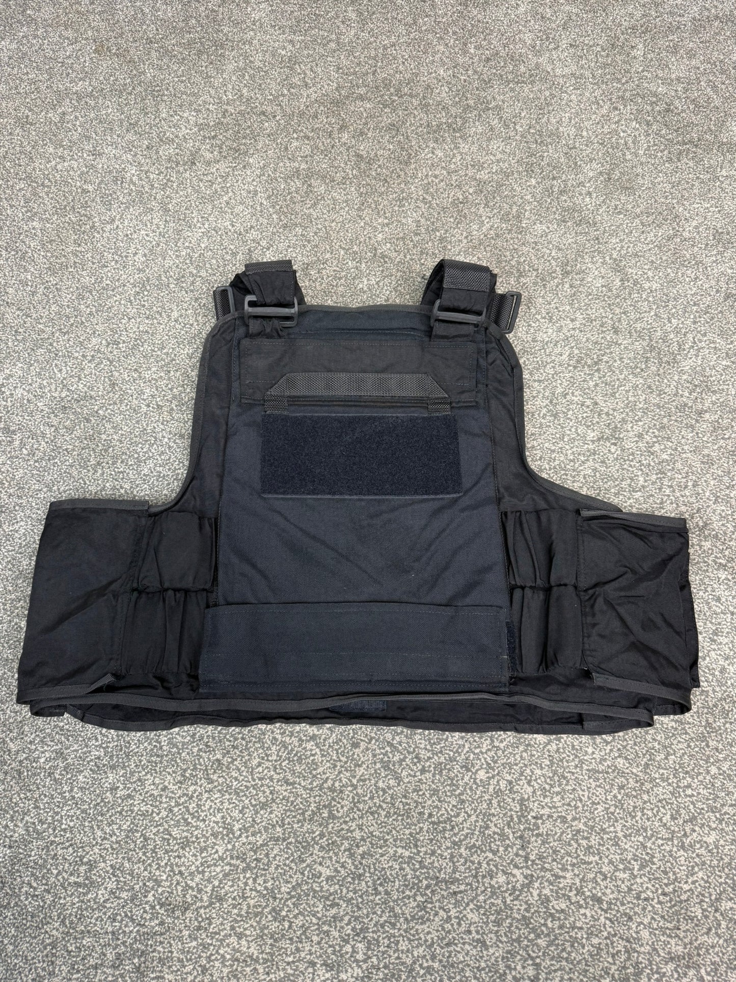 Ex Police Body Armour Cover Plate Carrier Vest L-XL Security Tactical Airsoft Paintball