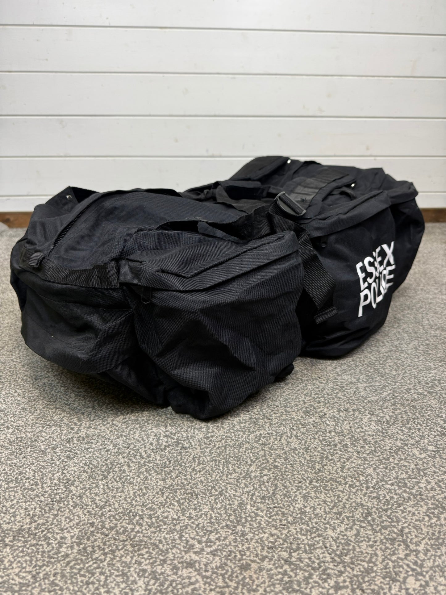 Ex Police Large Holdall Rucksack Deployment Bag PSU Riot Bag - BADGED