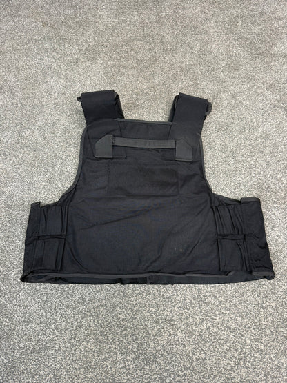 Ex Police Body Armour Cover Plate Carrier Vest L-XL Security Tactical Airsoft Paintball