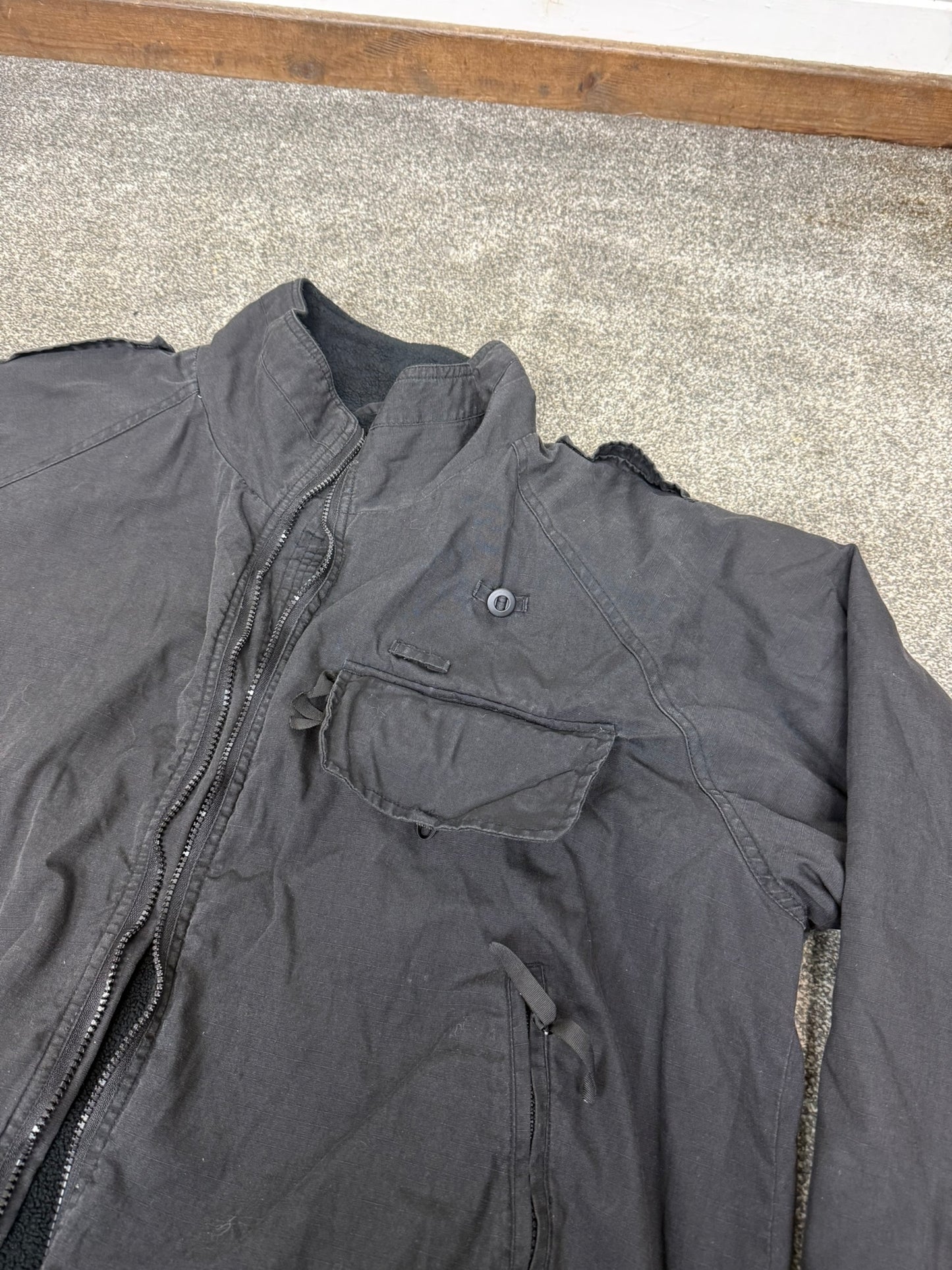 Ex Police Arktis Bomber Jacket Ripstop Coat Covert Security XXL - Damaged Zip