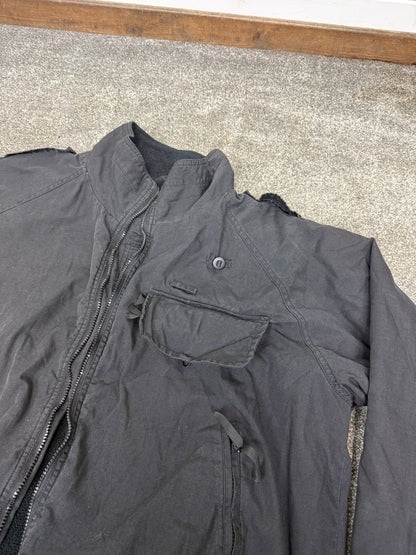 Ex Police Arktis Bomber Jacket Ripstop Coat Covert Security XXL - Damaged Zip