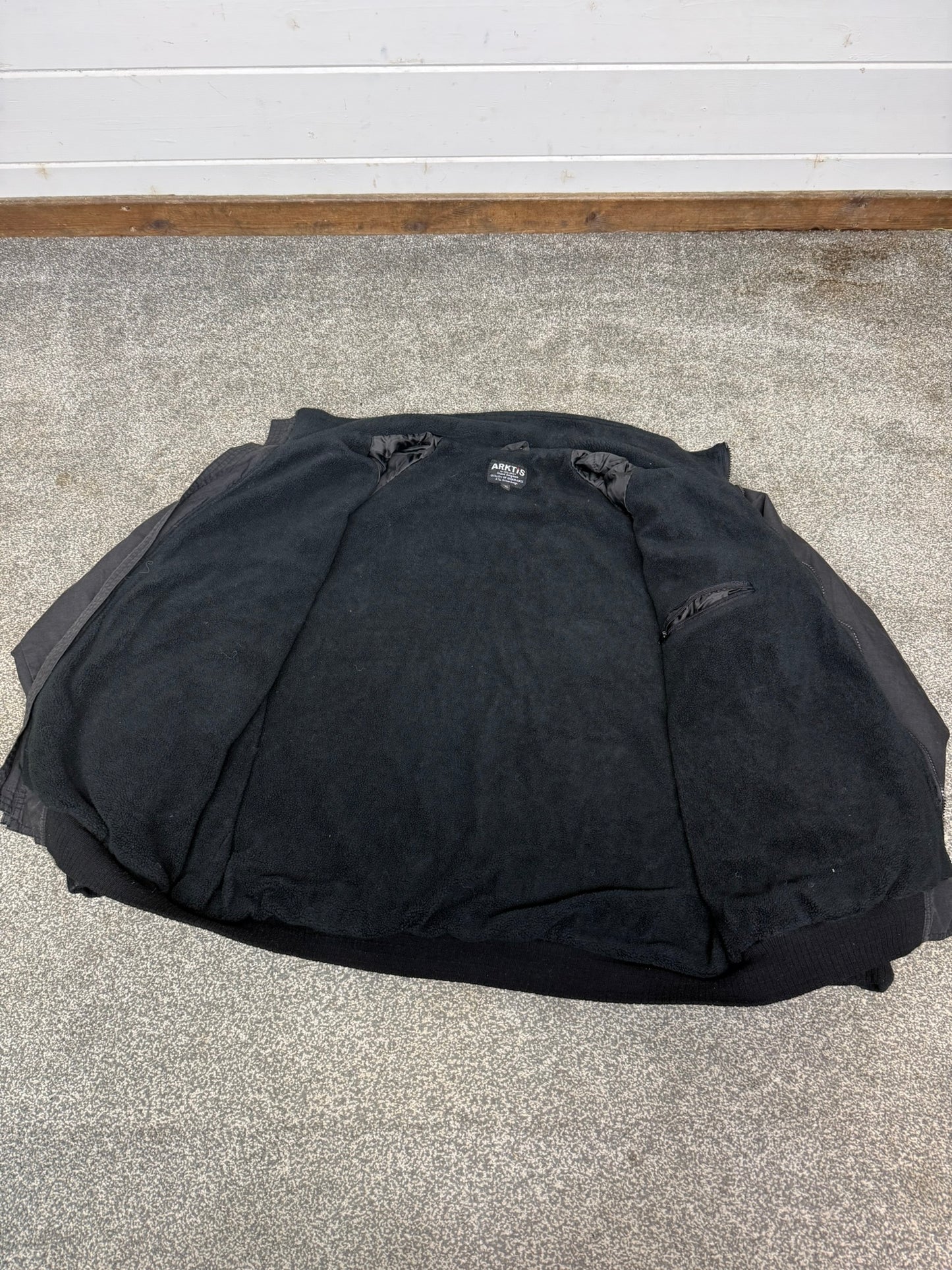 Ex Police Arktis Bomber Jacket Ripstop Coat Covert Security XXL - Damaged Zip