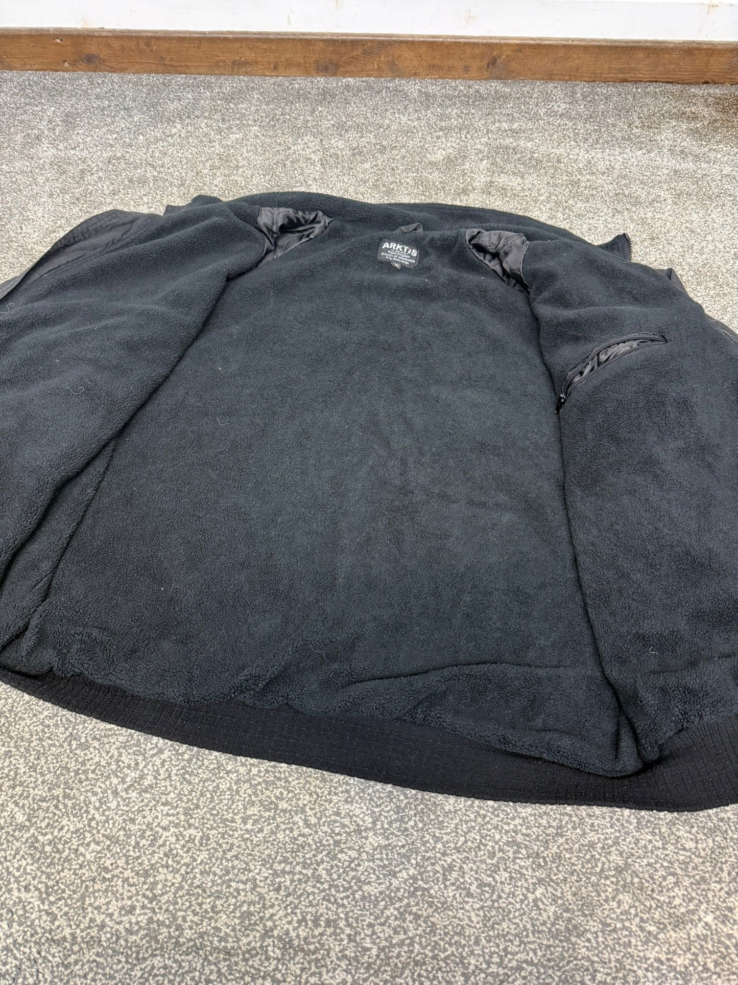 Ex Police Arktis Bomber Jacket Ripstop Coat Covert Security XXL - Damaged Zip