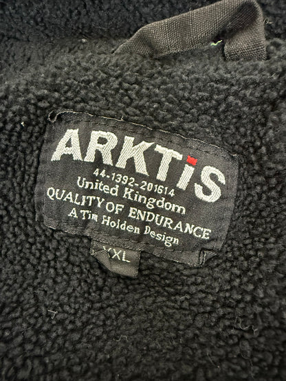 Ex Police Arktis Bomber Jacket Ripstop Coat Covert Security XXL - Damaged Zip