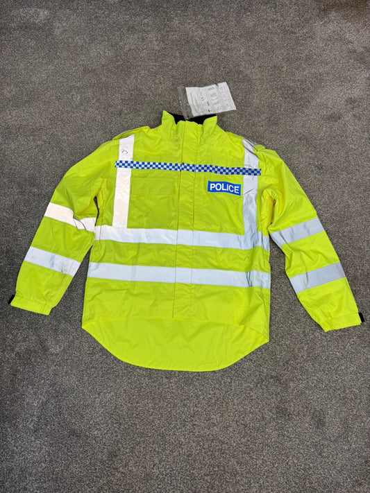 Ex Police Hi Vis Endura Cycle Jacket BADGED - X Large Collector Display TV Film Uniform