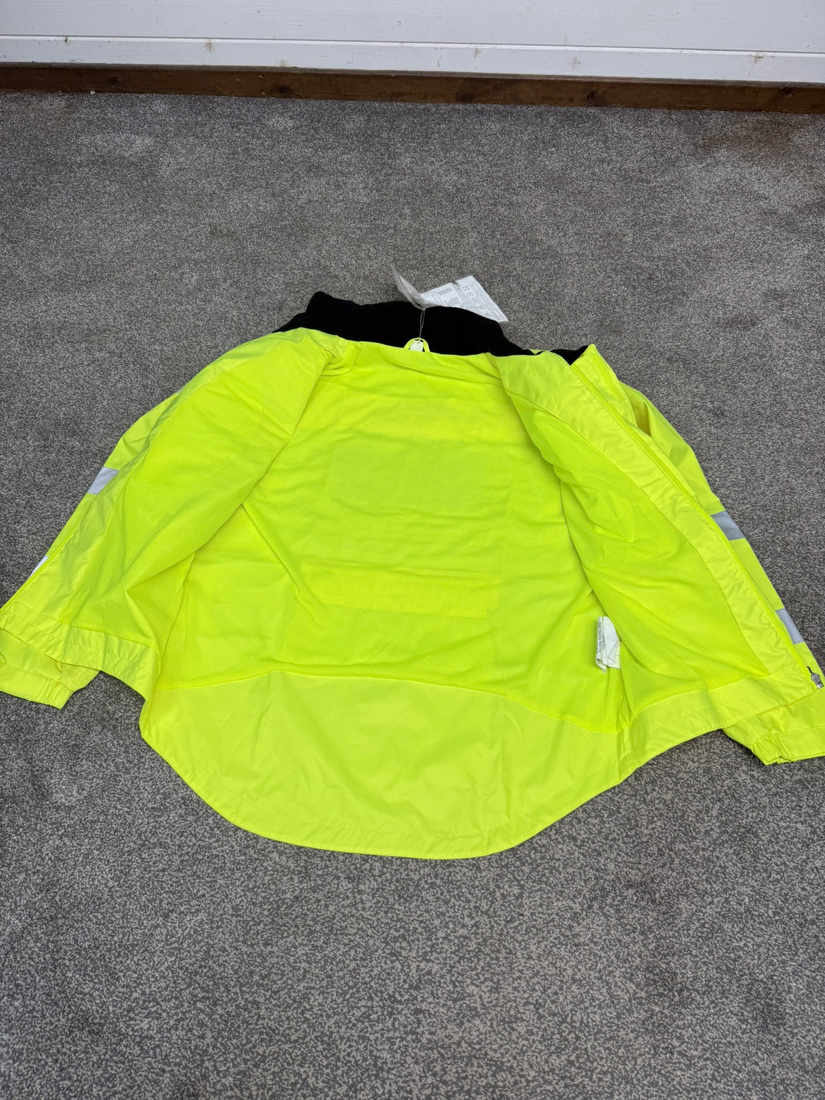 Ex Police Hi Vis Endura Cycle Jacket BADGED - X Large Collector Display TV Film Uniform
