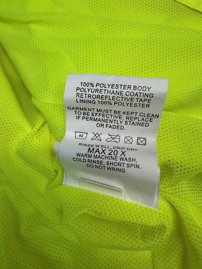 Ex Police Hi Vis Endura Cycle Jacket BADGED - X Large Collector Display TV Film Uniform