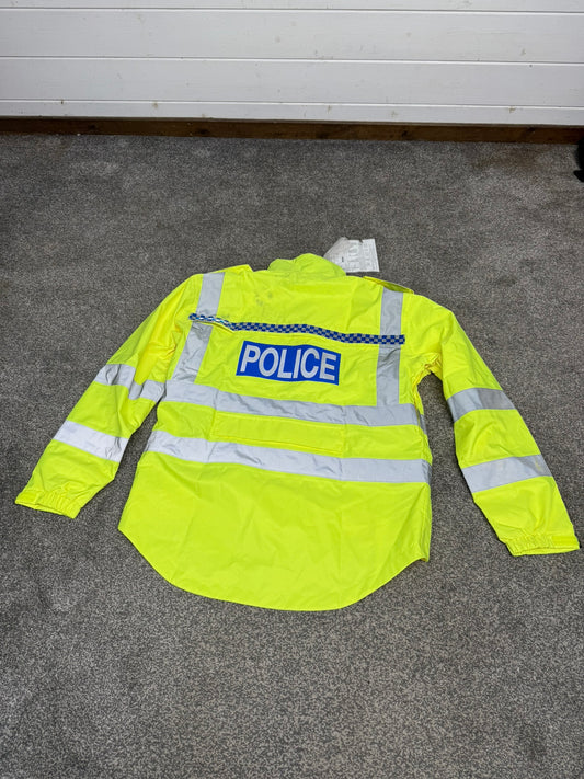 Ex Police Hi Vis Endura Cycle Jacket BADGED - X Large Collector Display TV Film Uniform