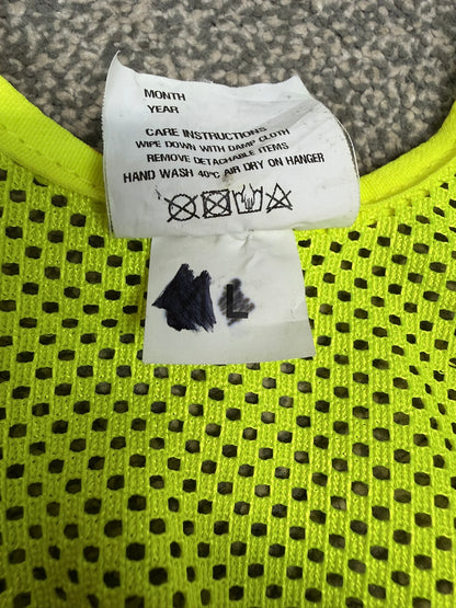 Ex Police PWL Hi-Vis Taser Utility Tactical Vest - LARGE Security Patrol Event Marshall