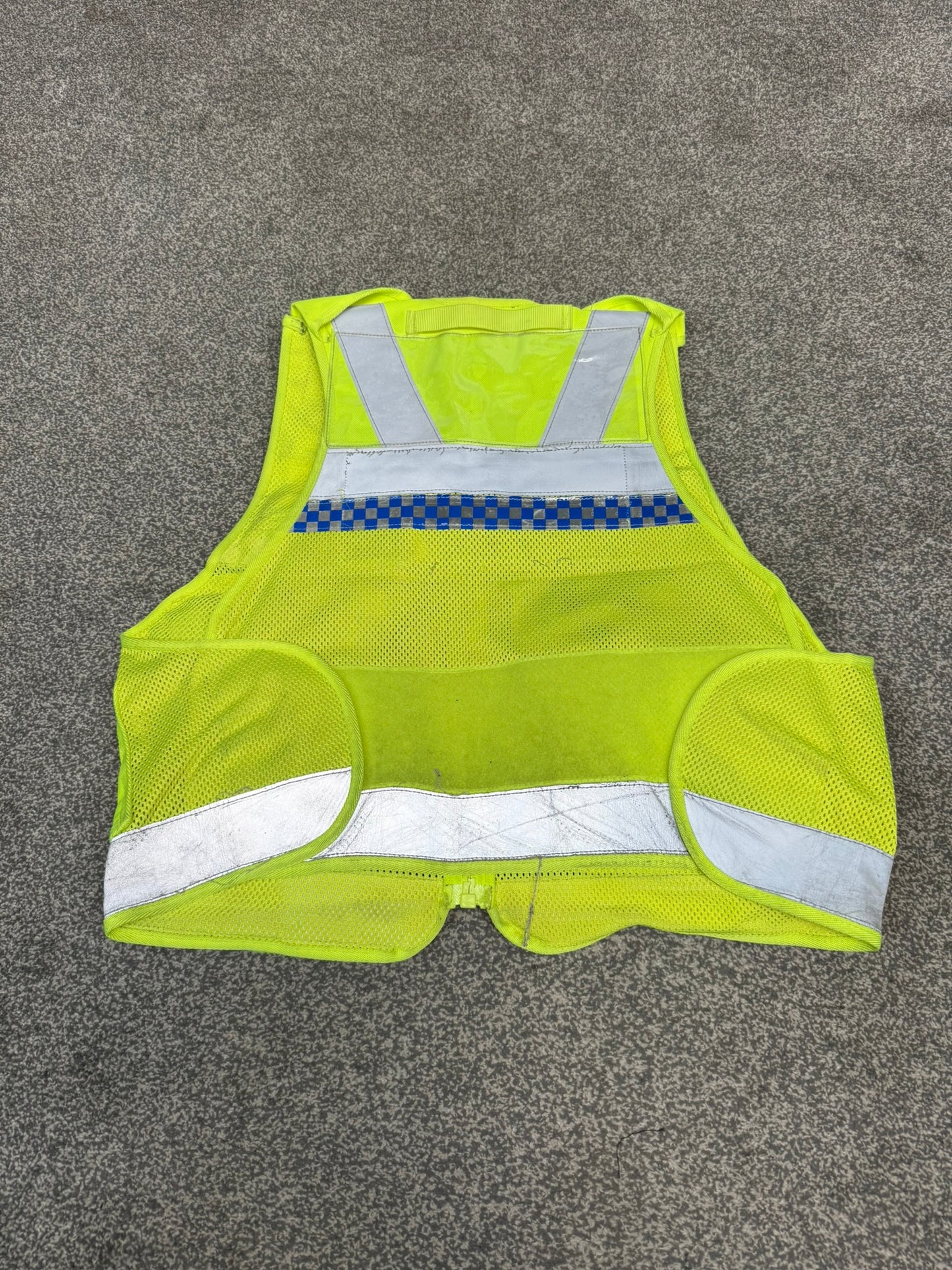 Ex Police Protec Hi Vis Utility Tactical Utility Vest SMALL Security Patrol