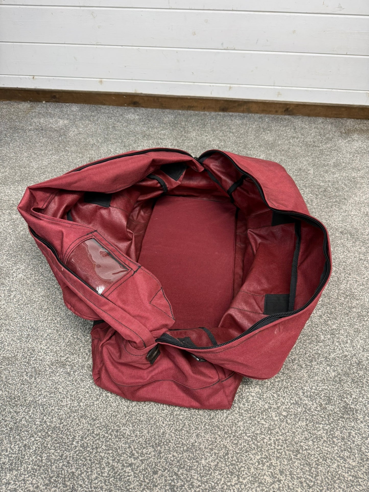 Ex Police Canvas Holdall Bag Heavy Duty Travel Gym Duffel Bag