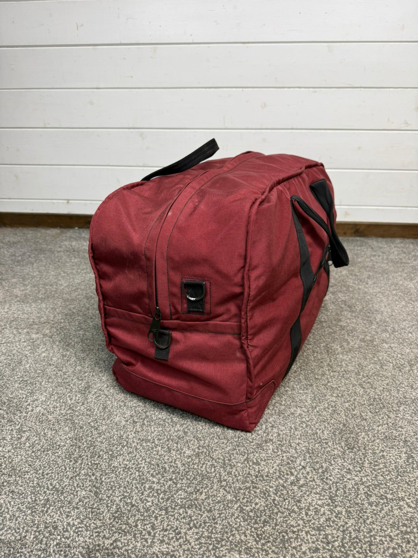 Ex Police Canvas Holdall Bag Heavy Duty Travel Gym Duffel Bag