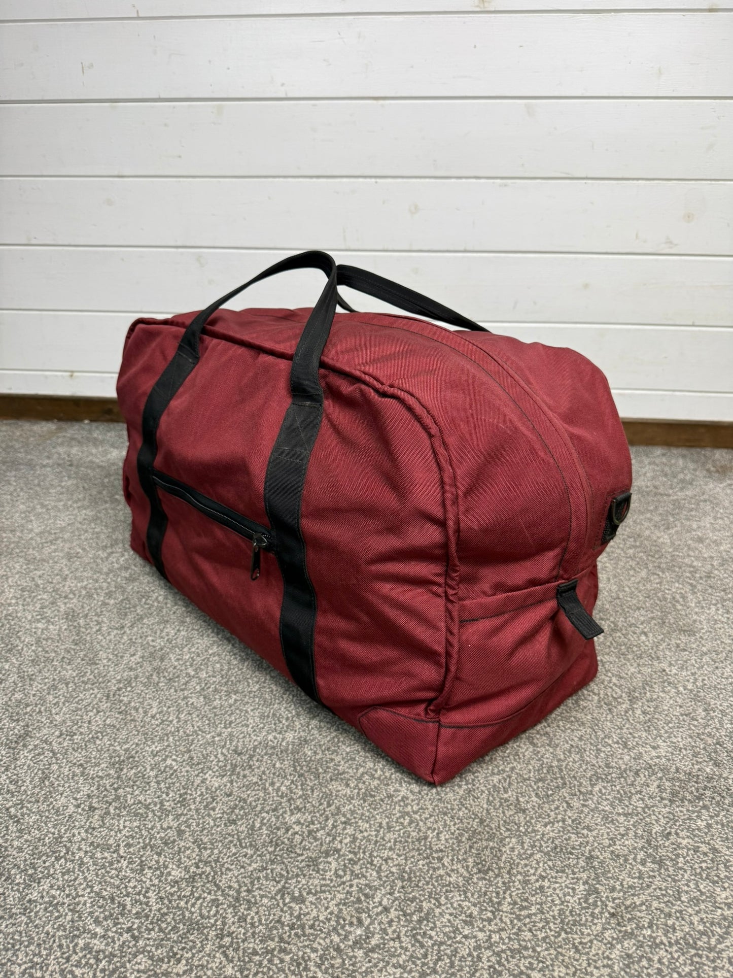 Ex Police Canvas Holdall Bag Heavy Duty Travel Gym Duffel Bag