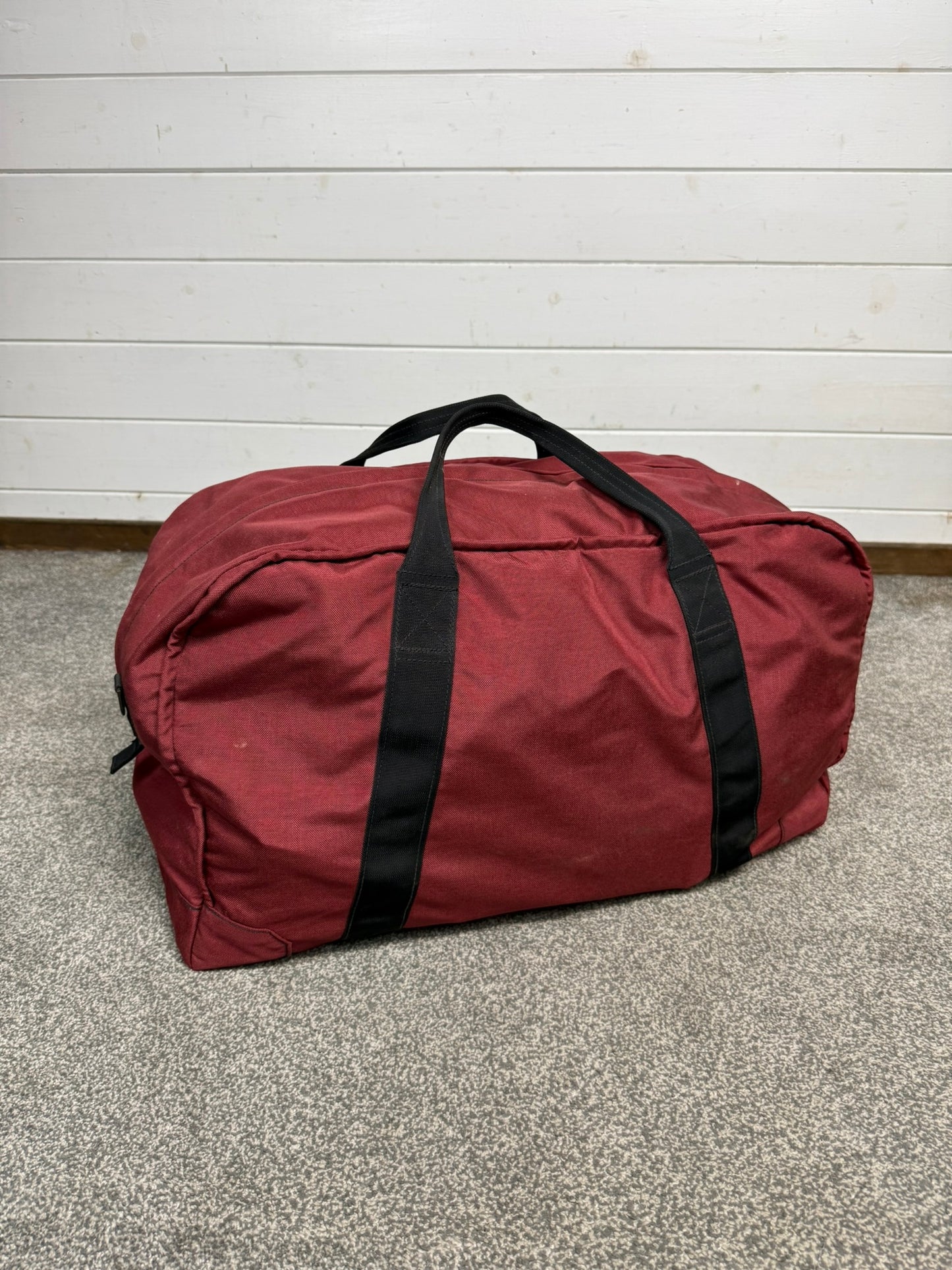Ex Police Canvas Holdall Bag Heavy Duty Travel Gym Duffel Bag
