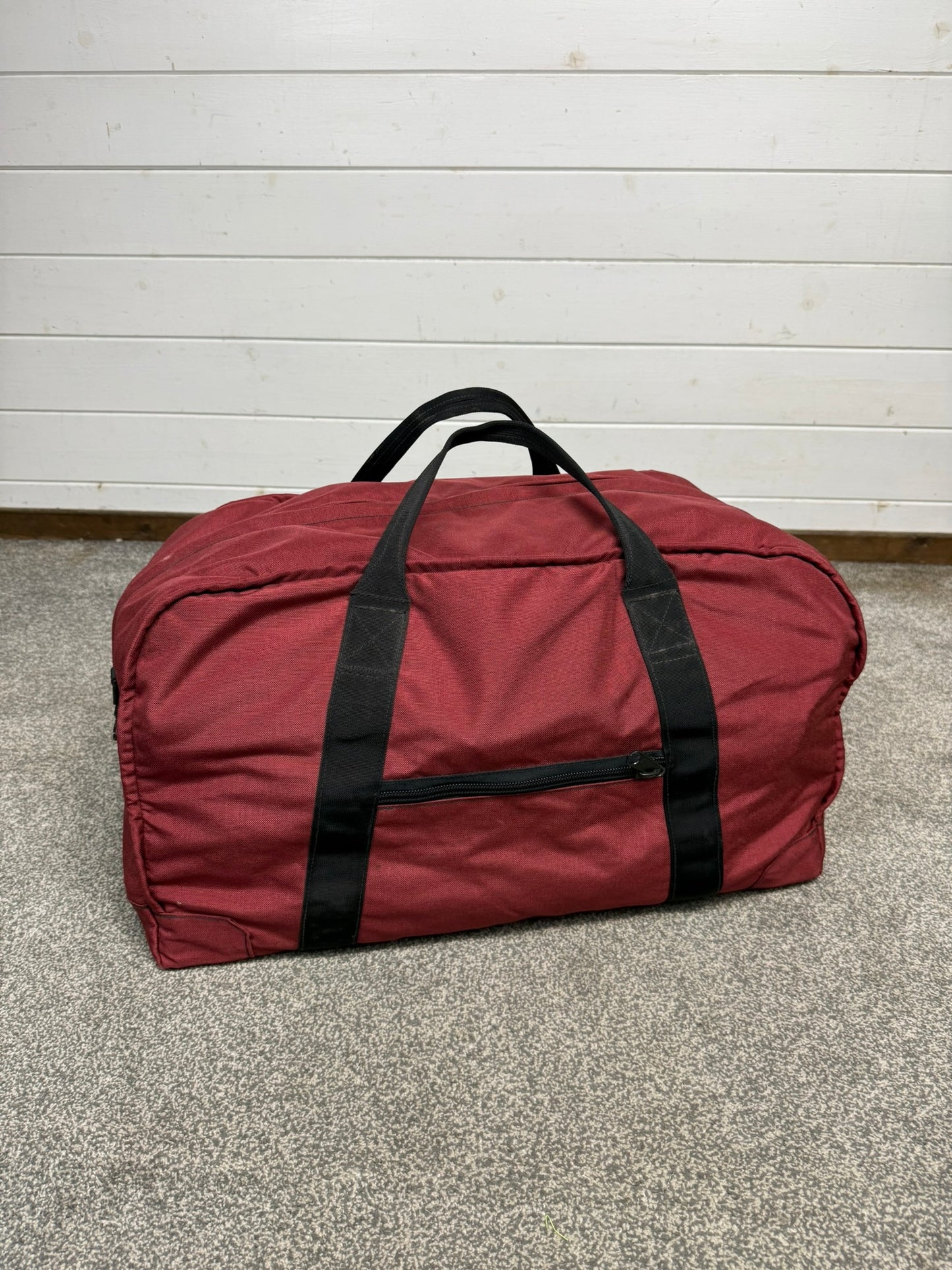 Ex Police Canvas Holdall Bag Heavy Duty Travel Gym Duffel Bag