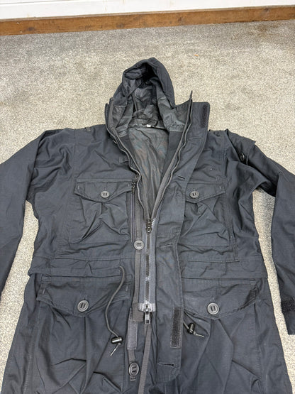 Ex Police Arktis Black B110 Combat Smock SAS Special Forces Field Jacket - Medium