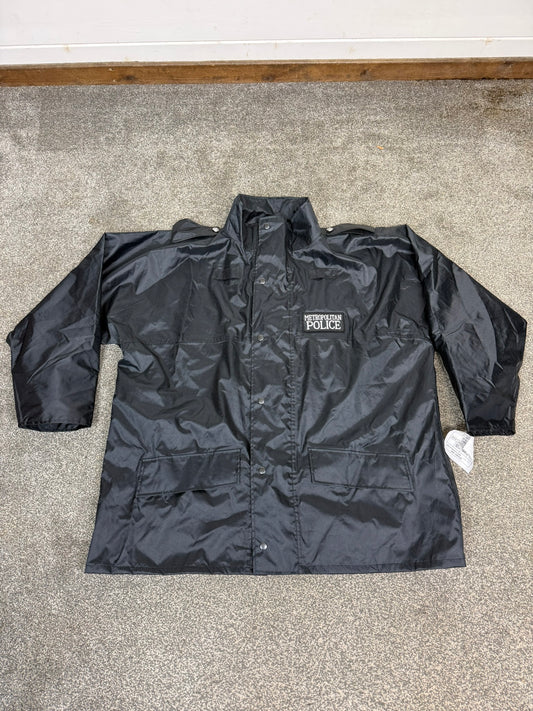 NEW Genuine Metropolitan Met Police Black Lightweight Jacket Collector Film Display