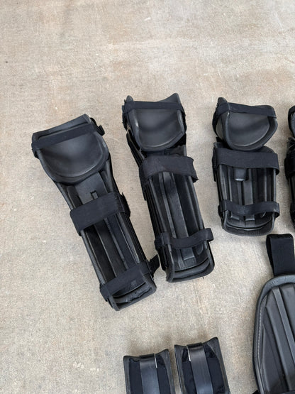 Ex Police Riot Guard Set Arms Thigh Leg & Foot Security Dog Handler Paintball Airsoft