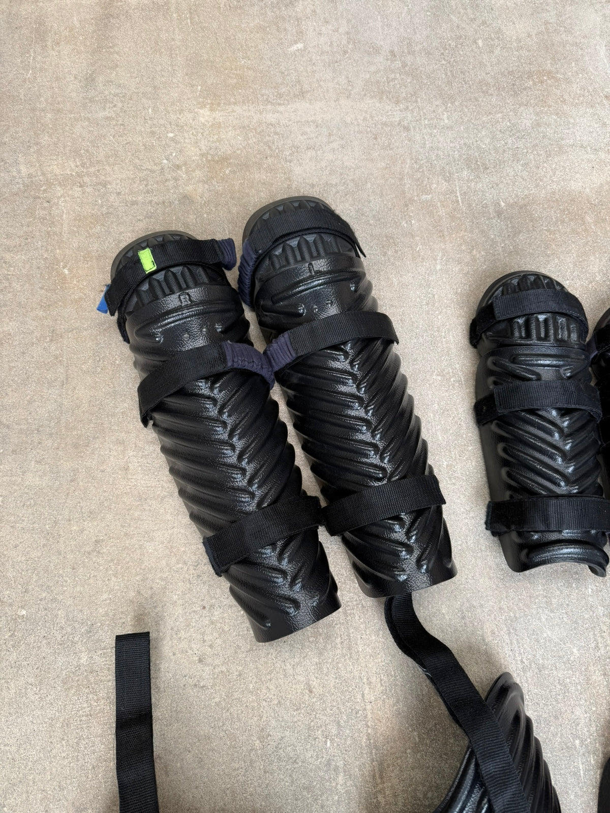 Ex Police Riot Guard Set Arms Thigh Leg & Foot Security Dog Handler Paintball Airsoft