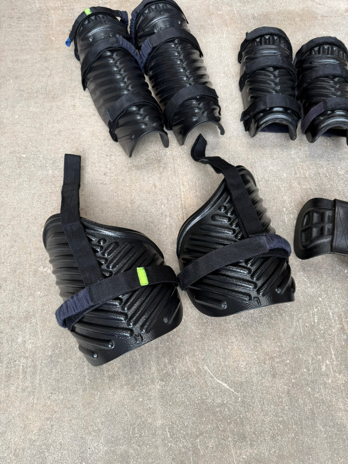 Ex Police Riot Guard Set Arms Thigh Leg & Foot Security Dog Handler Paintball Airsoft